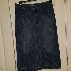 Denim Skirt
